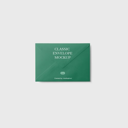 Classic Envelope Free Mockup