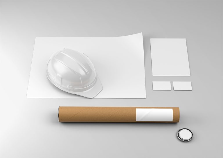 Construction Branding Free Mockup | Free Mockup World