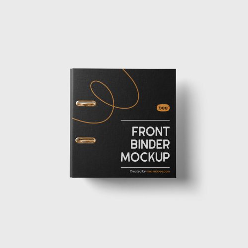 Front Binder Free Mockup