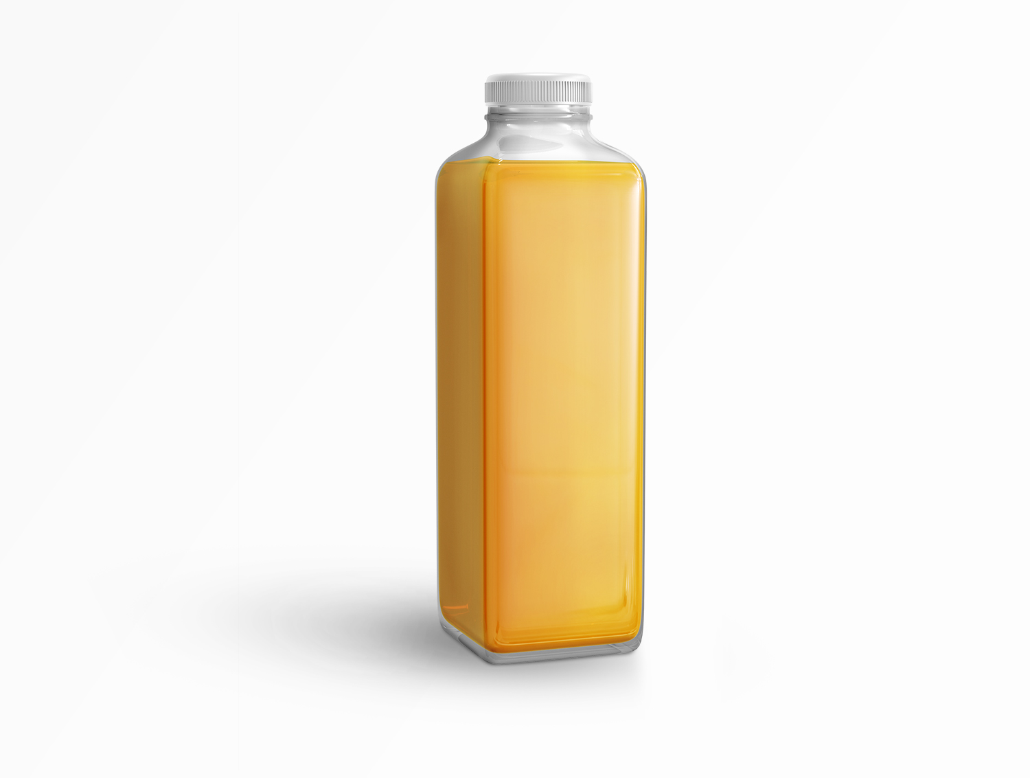 Free Glass Juice Bottle Mockups