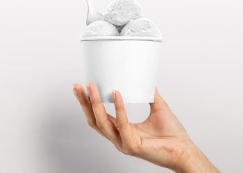 Ice Cream Cup Free Mockup