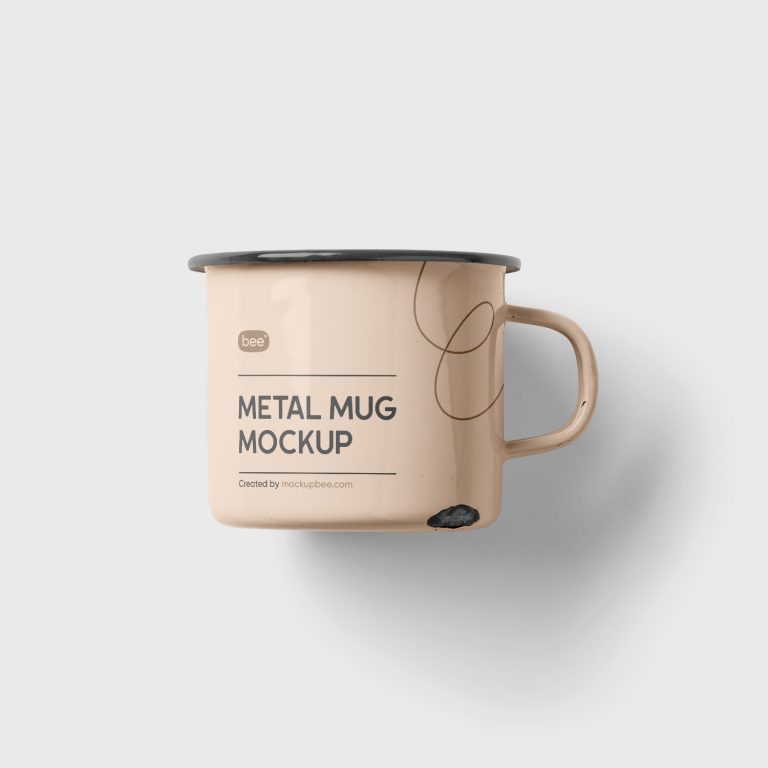 Metal Mug Free Mockup