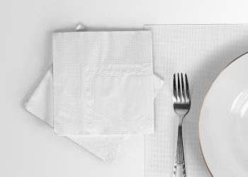 Napkin Free Mockup