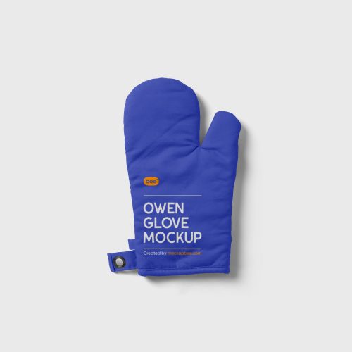 Oven Glove Free Mockup
