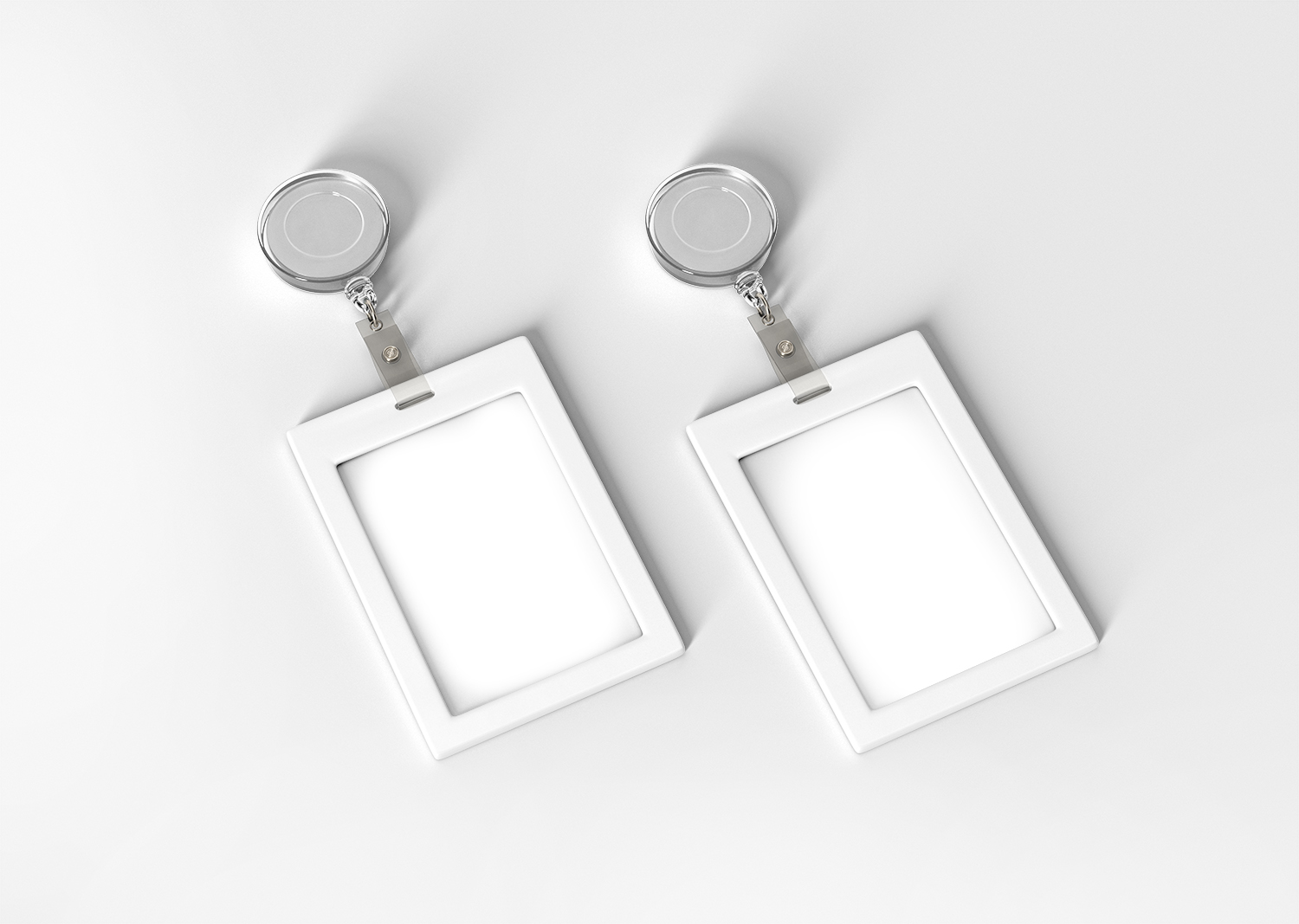 Simple ID Card Holder Free Mockup Free Mockup World