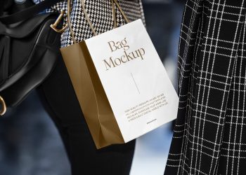 Small Shopping Bag Free Mockup