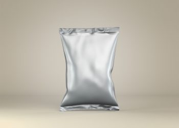 Chips Bag Front View Free Mockup