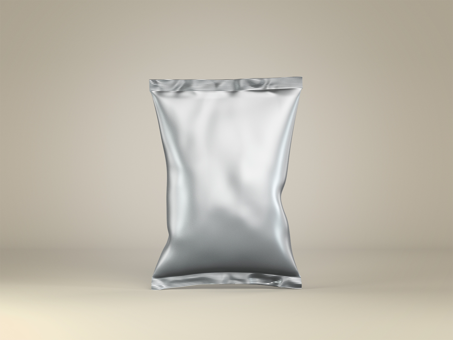 Chips Bag Front View Free Mockup