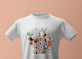 Closeup T-Shirt Free Mockup