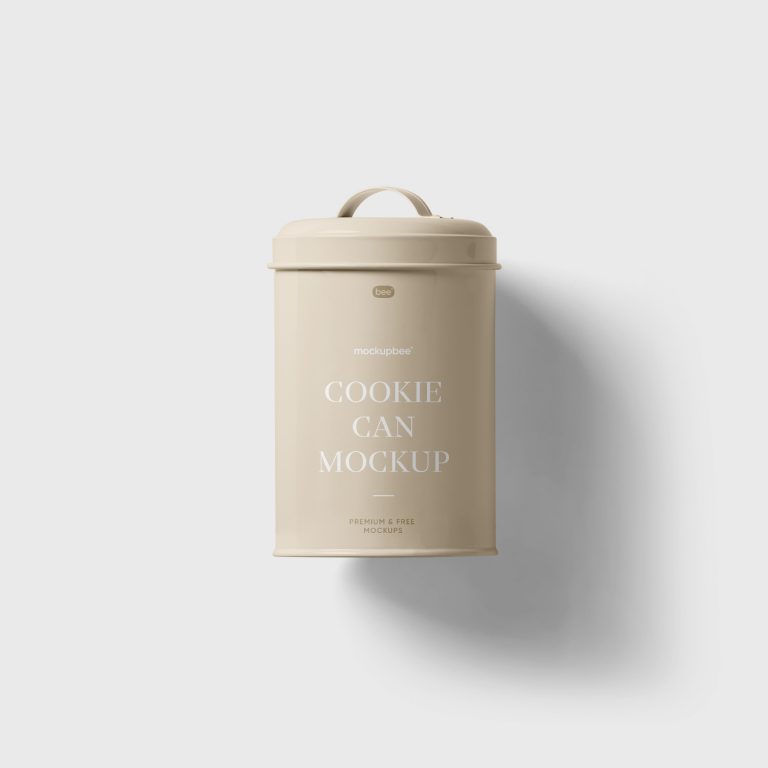 Cookie Can Free Mockup