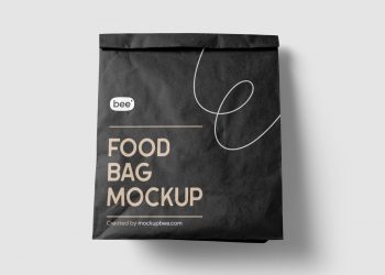 Food Bag Free Mockup