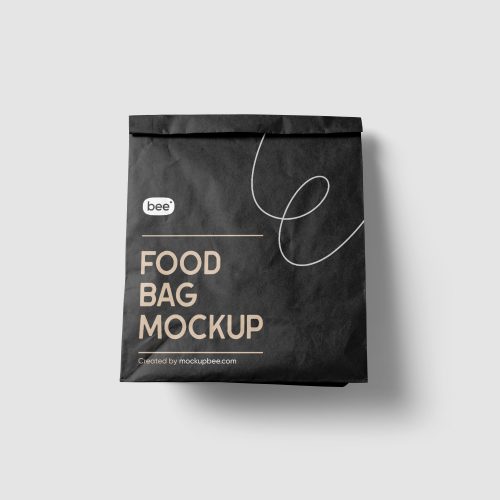 Food Bag Free Mockup