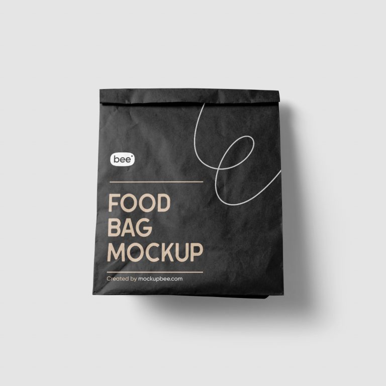 Food Bag Free Mockup