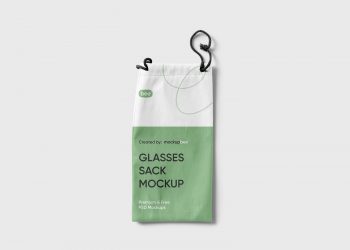 Glasses Sack Free Mockup