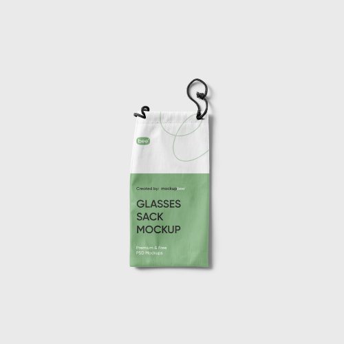 Glasses Sack Free Mockup