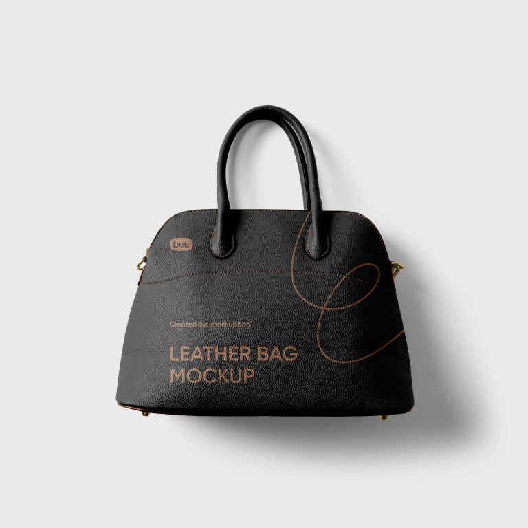 Leather Bag Free Mockup