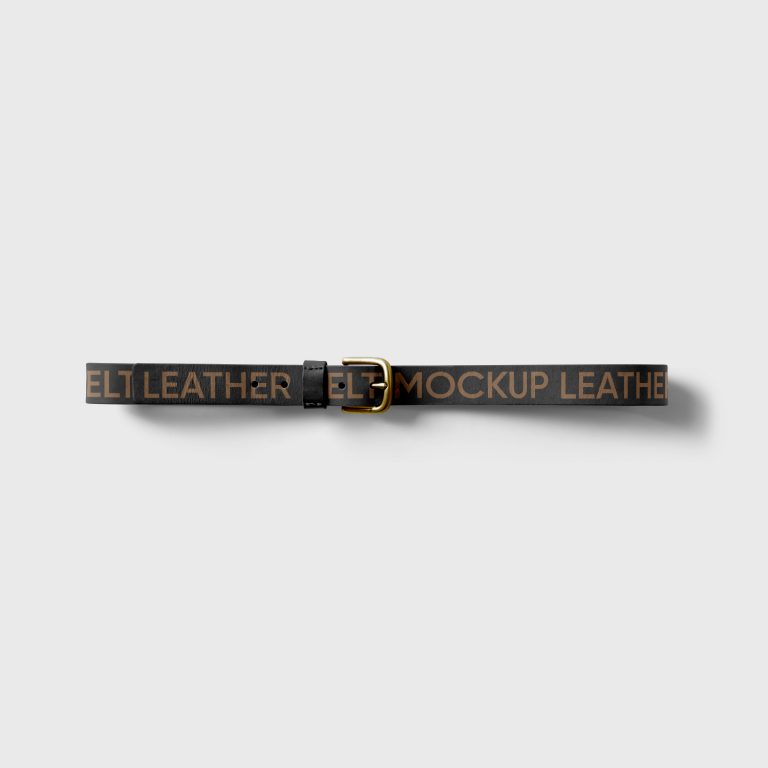 Leather Belt Free Mockup