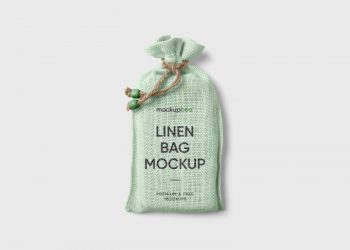 Linen Bag Free Mockup