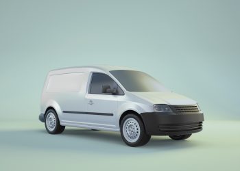 Minivan Free Mockup