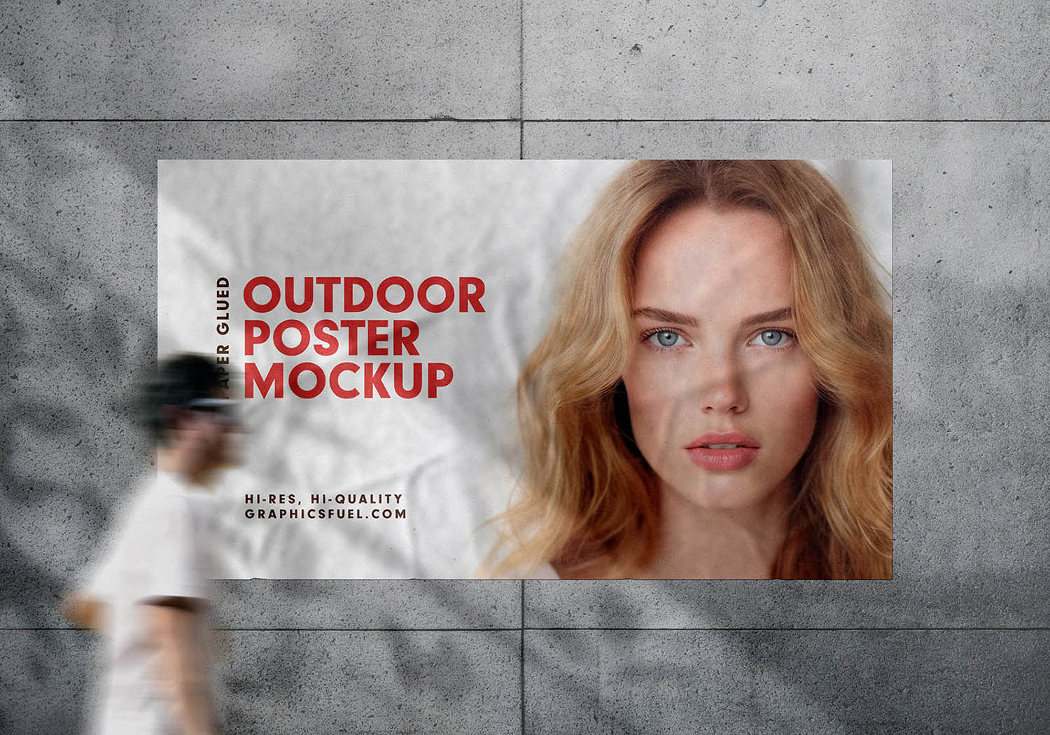 Outdoor Poster Free Mockup