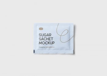 Sugar Sachet Free Mockup