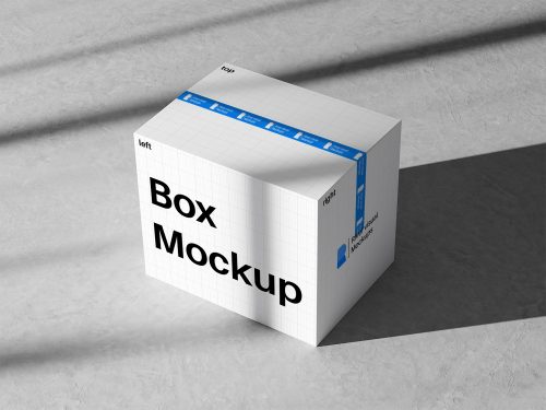 White Box Free Mockup