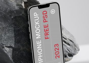 iPhone based on Rock Free Mockup