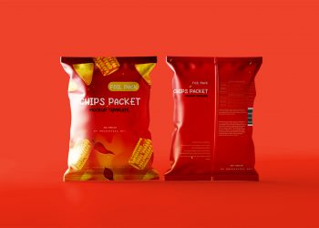 Chips Bag Free Mockup