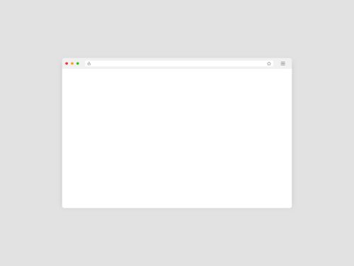 Clean Browser Free Mockup