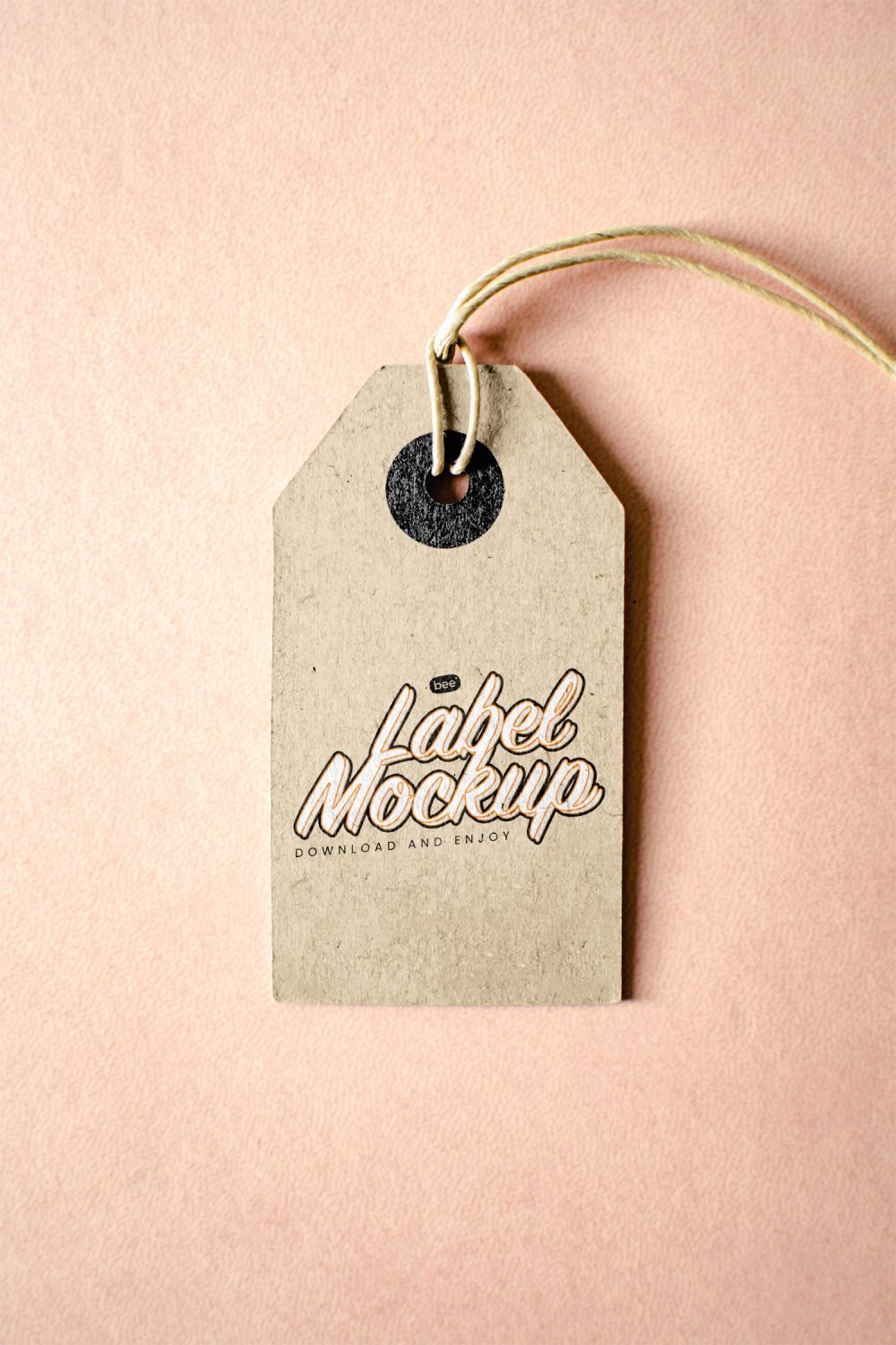 Eco Paper Label Free Mockup