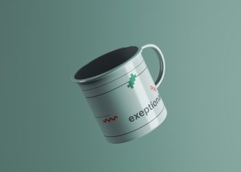 Enamel Mug Free Mockup