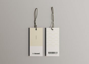 Label Tags Mockup Free Mockup