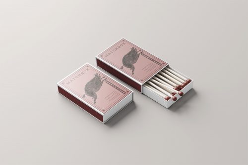 Matchbox Free Mockup