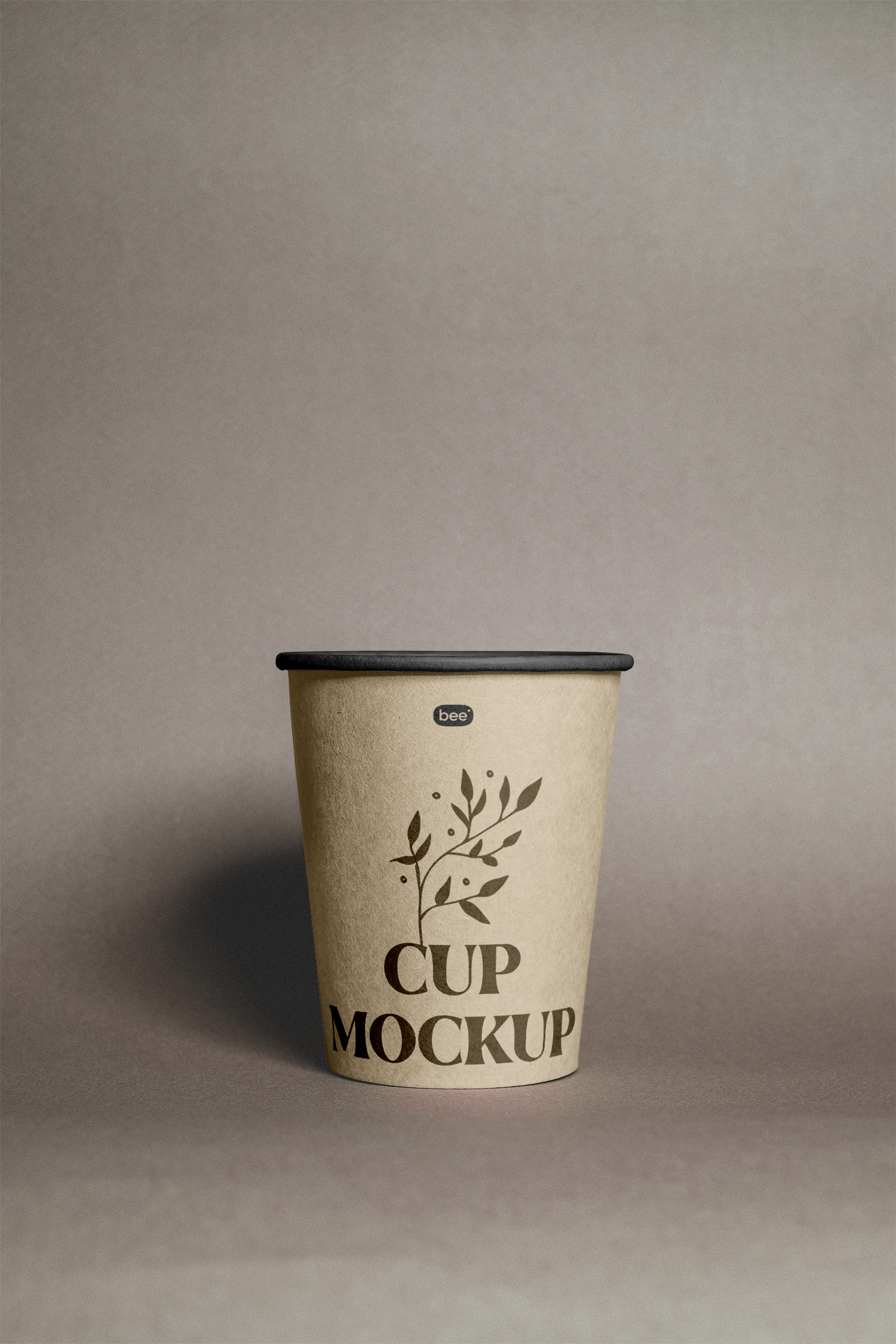 Open Paper Cup Free Mockup