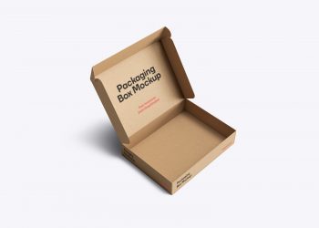 Packaging Box Free Mockup
