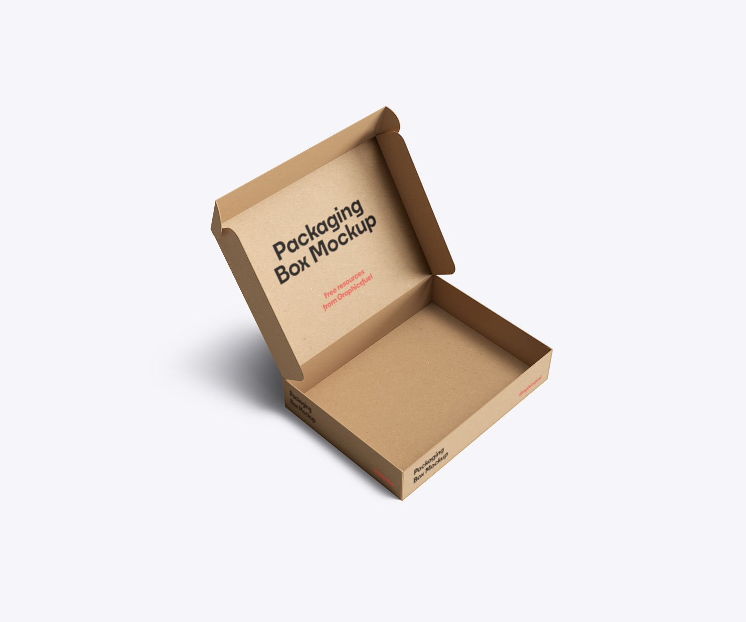 Packaging Box Free Mockup