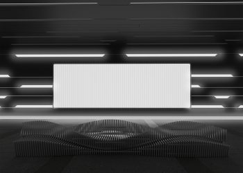 Underground Sci-Fi Display Free Mockup