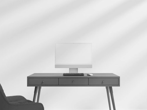 iMac Animated Free Mockup