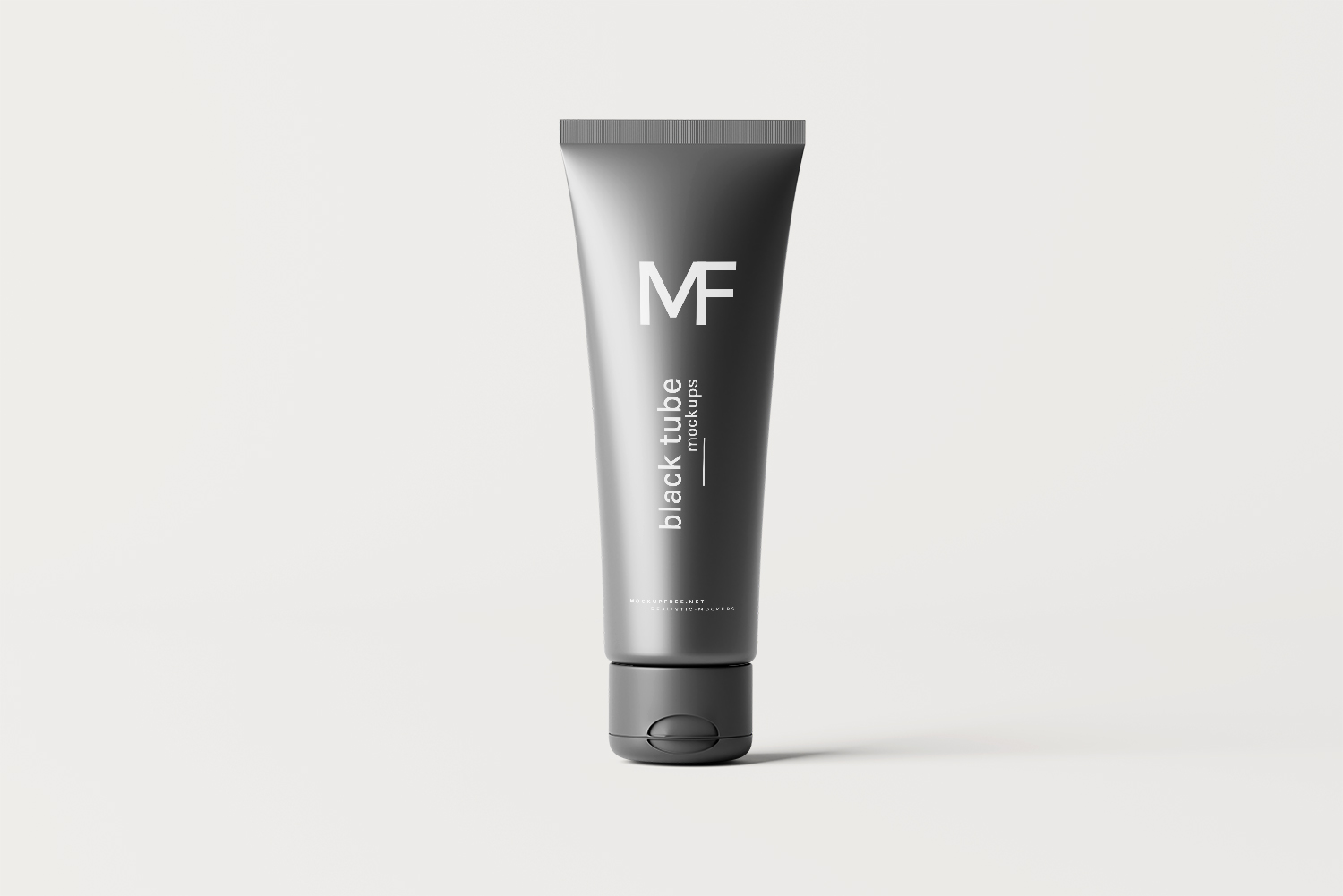 Black Cream Tube Free Mockup