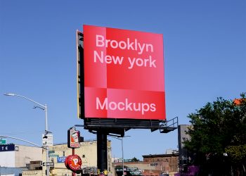 Brooklyn, NY Billboard Free Mockup