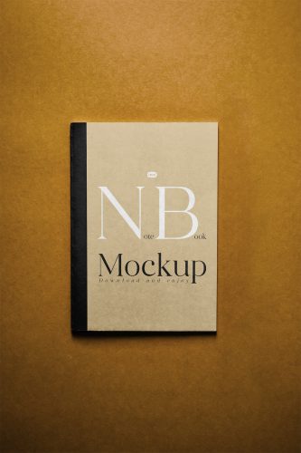 Exercise Book Free Mockup