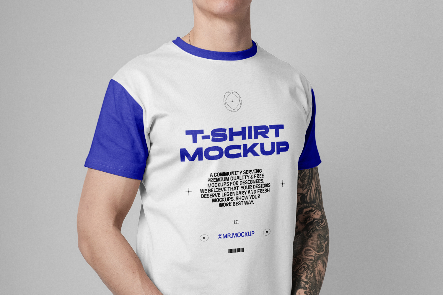 Front T-Shirt Free Mockup