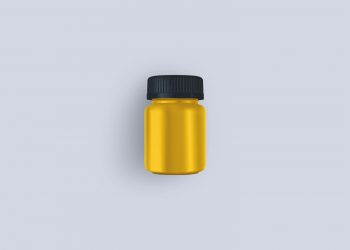 Pill Bottle Free Mockup