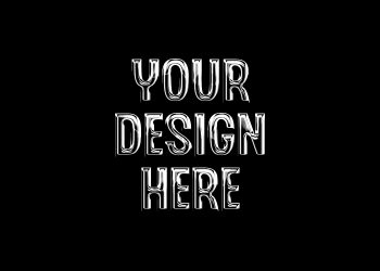 Realistic Glass Logo Free Mockup
