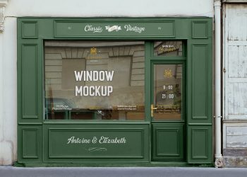 Retail Storefront Free Mockup