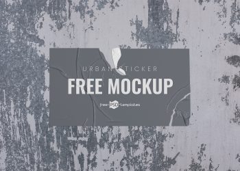 Urban Stickers Free Mockup