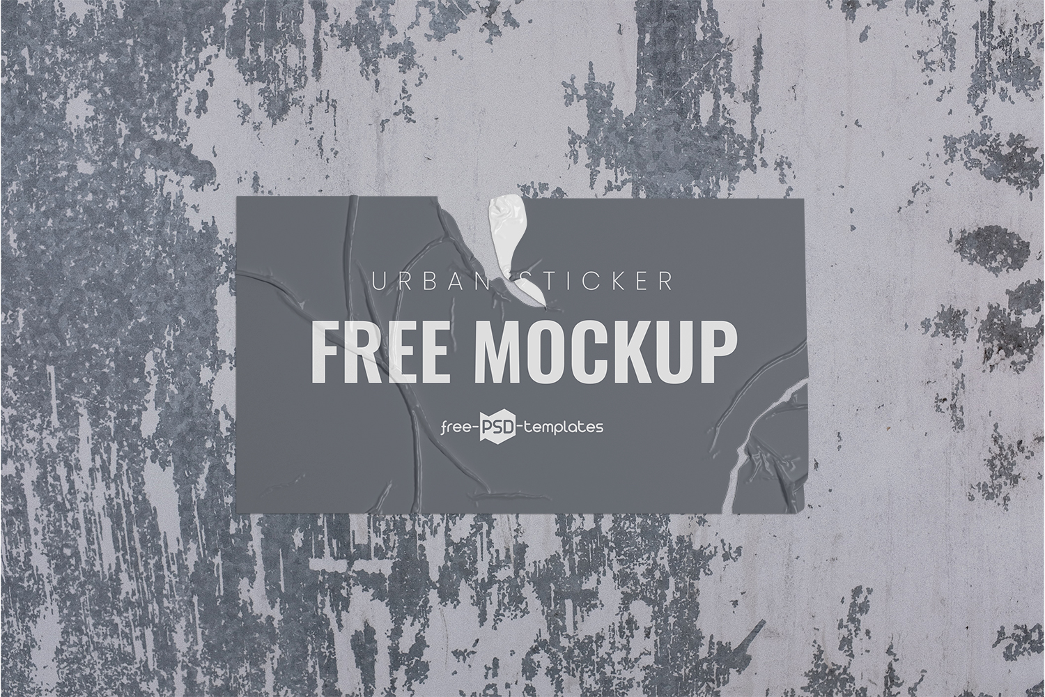 Urban Stickers Free Mockup