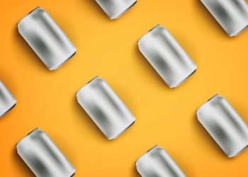 Beer or Soda Can Free Mockup