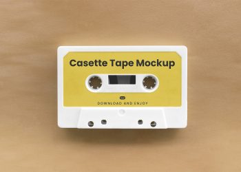 Cassette Tape Free Mockup