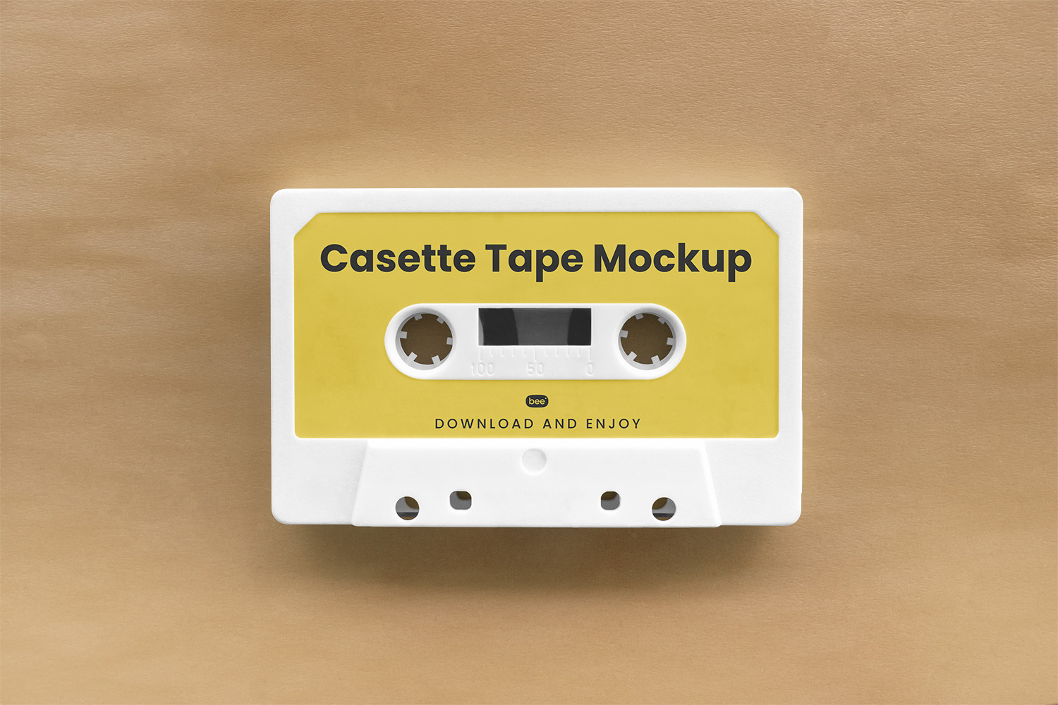 Cassette Tape Free Mockup